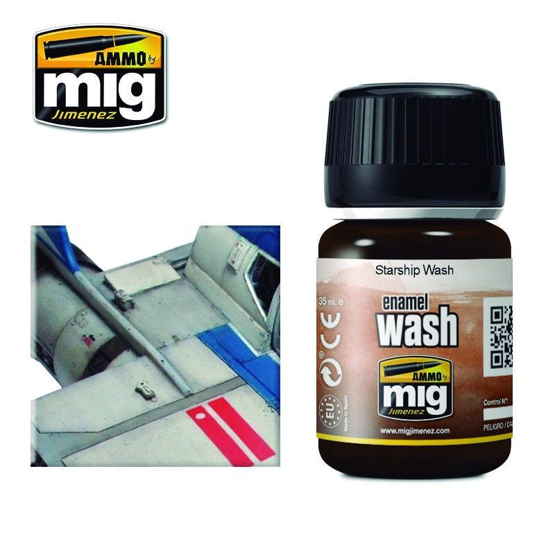 Ammo by MIG Enamel Washes Starship Wash 35ml - Good Games