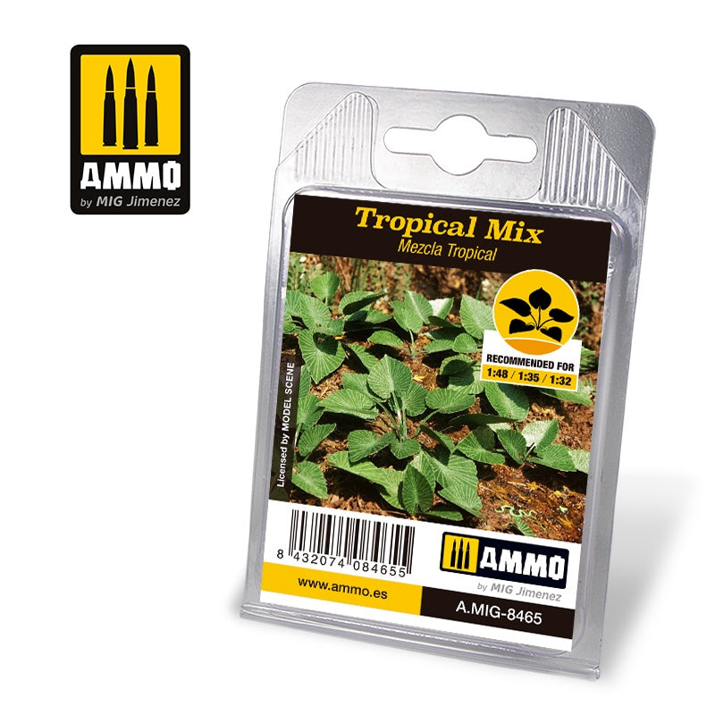 Ammo by MIG Dioramas - Laser Cut Plants - Tropical Mix - Good Games