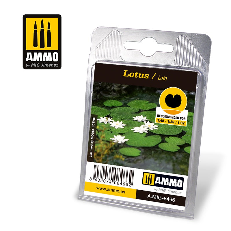 Ammo by MIG Dioramas - Laser Cut Plants - Lotus - Good Games