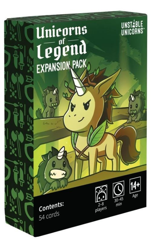 Unstable Unicorns - Unicorns of Legends Expansion - Good Games