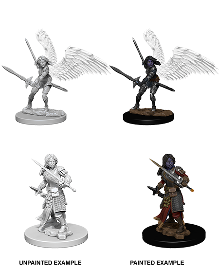 Dungeons & Dragons - Nolzurs Marvelous Unpainted Miniatures Aasimar Female Paladin - Good Games