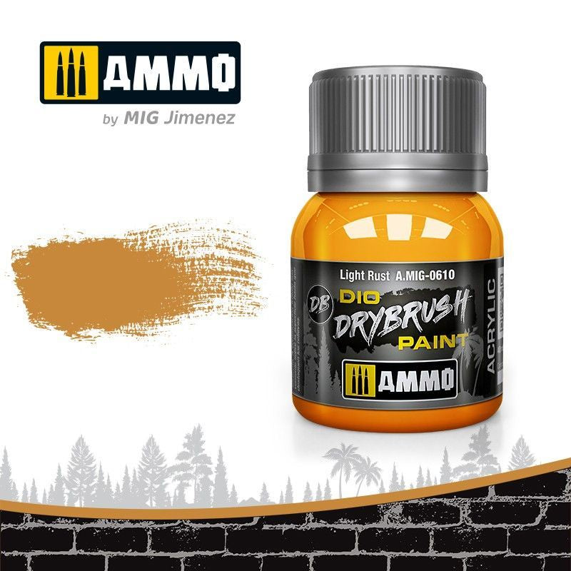 Ammo by MIG Drybrush Light Rust - Good Games