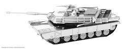 Metal Earth - M1 Abrams Tank - Good Games
