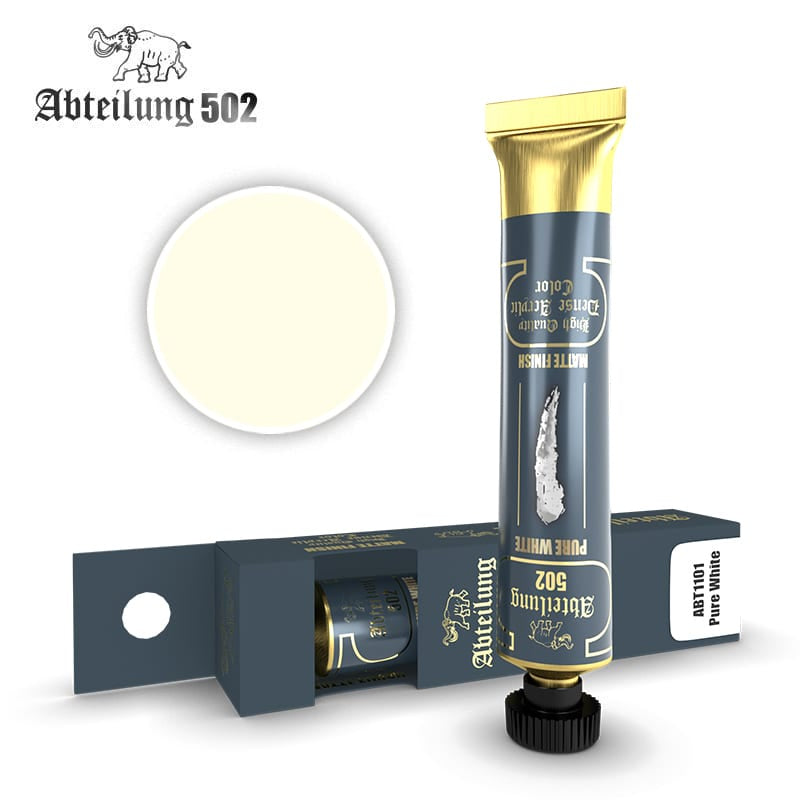 AK Interactive Dense Acrylics - Pure White 20ml - Good Games