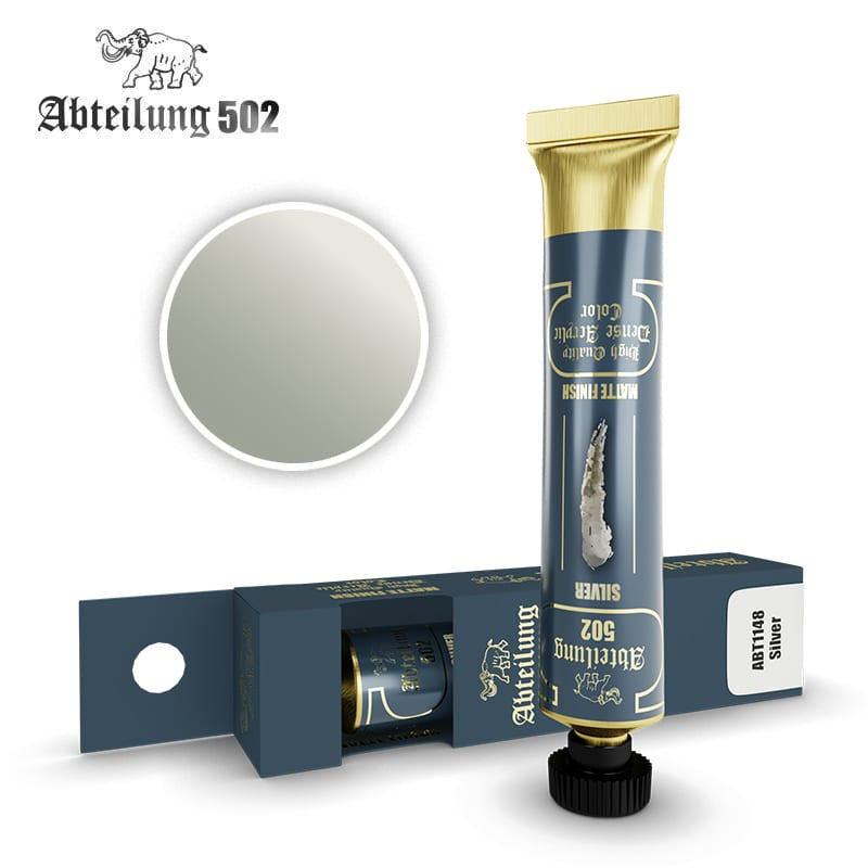 AK Interactive Dense Acrylics - Silver 20ml - Good Games