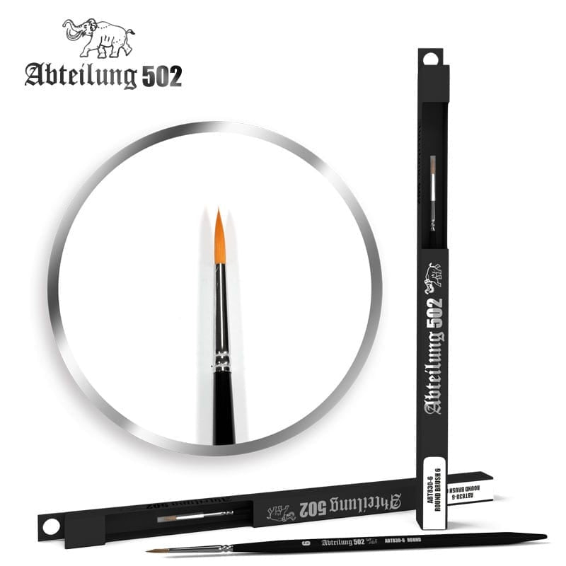Abteilung 502 Deluxe Brushes - Round Brush 6 - Good Games