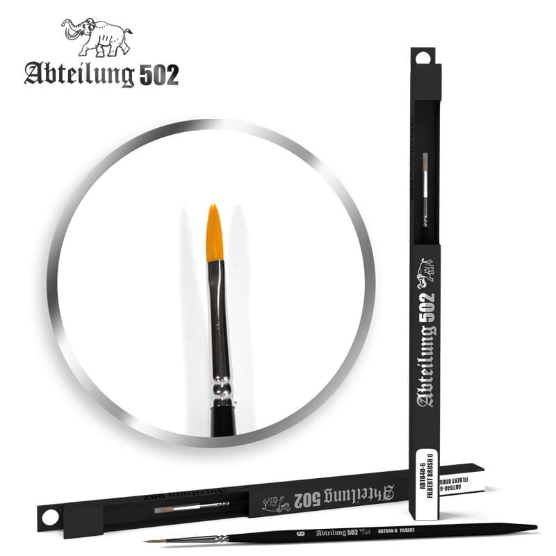 Abteilung 502 Deluxe Brushes - Filbert Brush 6 - Good Games