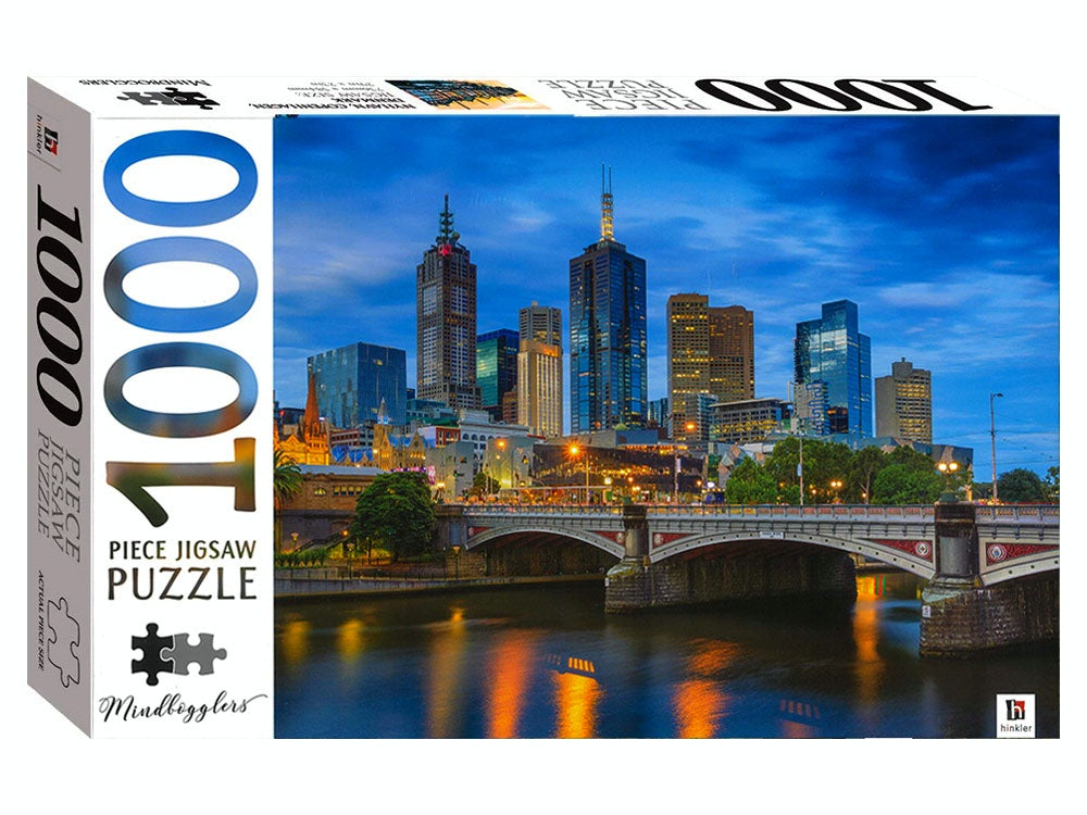 Mindbogglers Melbourne 1000 Piece Jigsaw - Good Games
