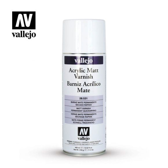 Vallejo Spray Paint Matt Varnish (AV28531) - Good Games
