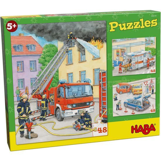 Emergency Vehicles 48 Piece Jigsaws - Good Games