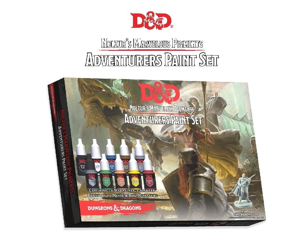 D&D Nolzurs Marvelous Pigments Adventurers Paint Set - Good Games