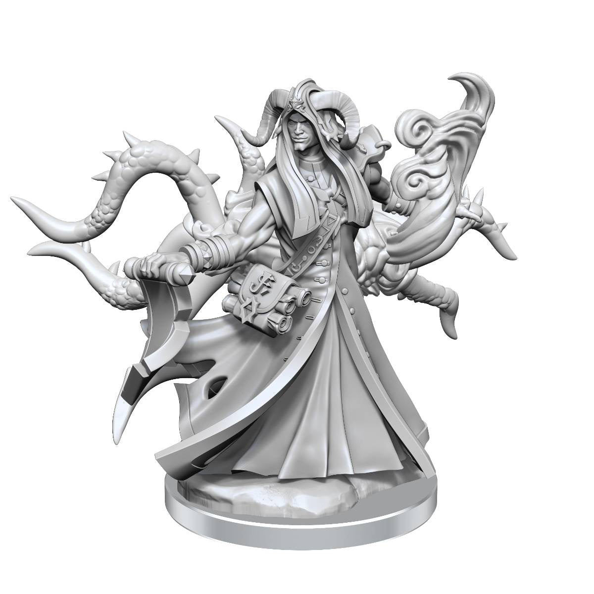 Dungeons &amp; Dragons Frameworks Tiefling Warlock Male
