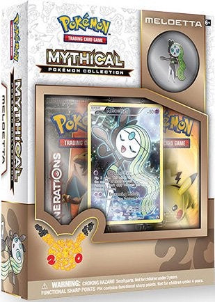 Pokemon TCG - Mythical Collection Meloetta Pin Box