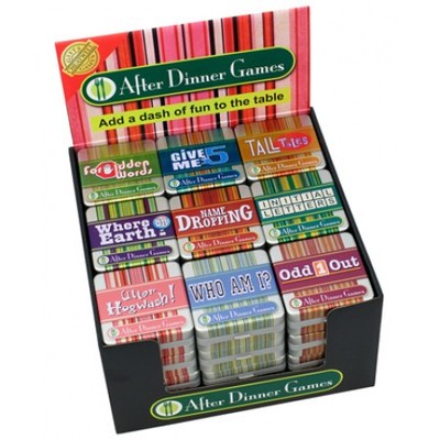 After Dinner Games Tins - Good Games