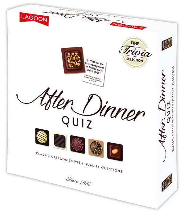 After Dinner Chocolate Box Quiz