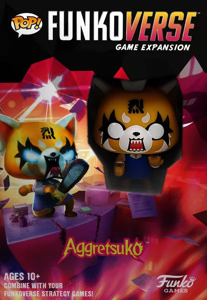 Funkoverse Aggretsuko 100 1pk Strategy Board Game