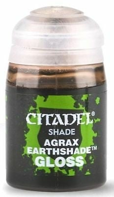 Citadel Shade Paint - Agrax Earthshade Gloss 24ml (24-26) - Good Games