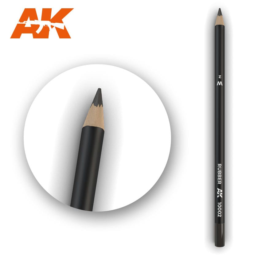 AK Interactive Weathering Pencils - Rubber - Good Games