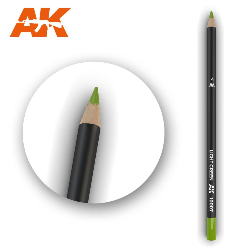 AK Interactive Weathering Pencils - Light Green - Good Games