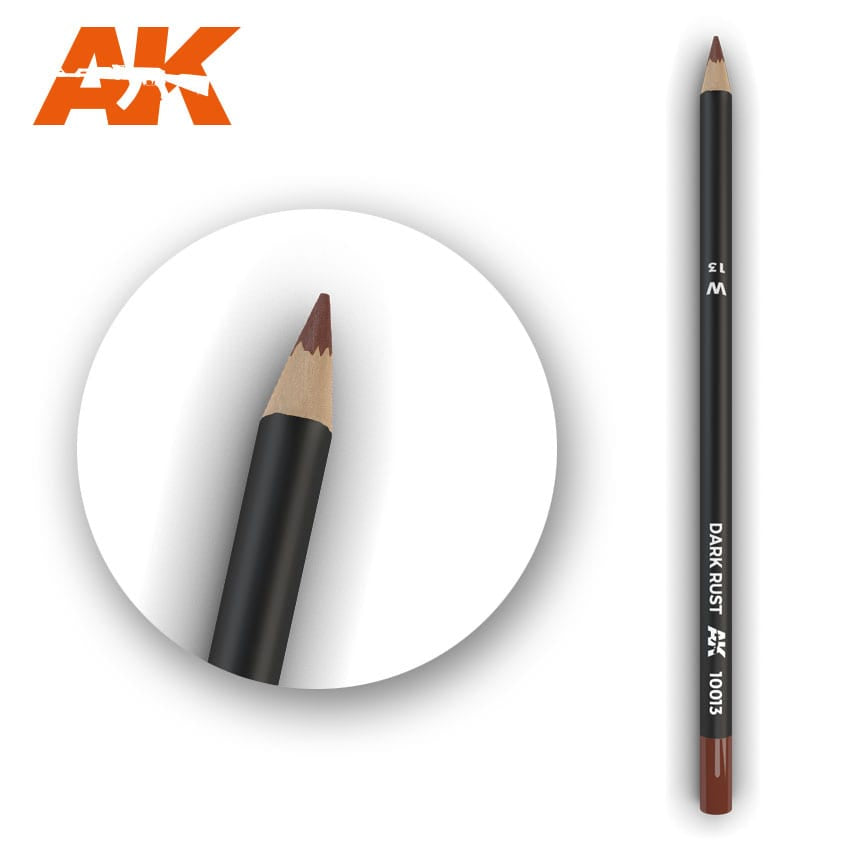 AK Interactive Weathering Pencils - Dark Rust - Good Games