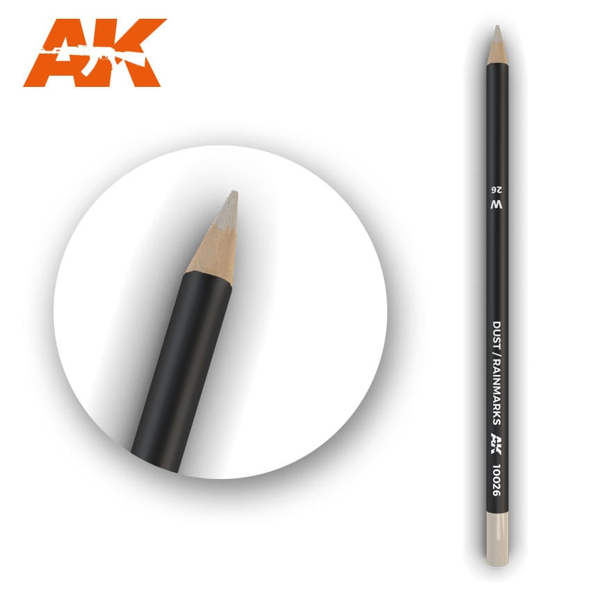AK Interactive Weathering Pencils - Dust - Rainmarks - Good Games