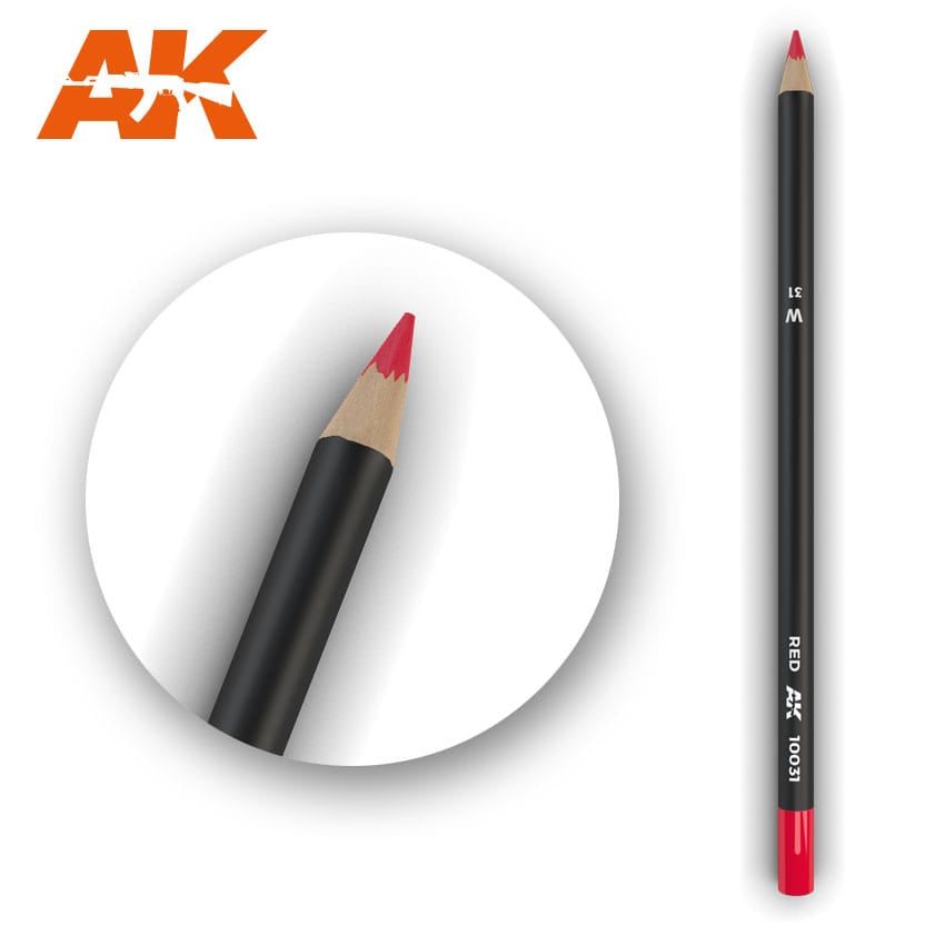 AK Interactive Weathering Pencils - Red - Good Games