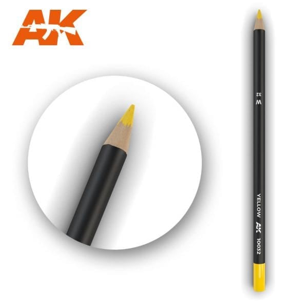 AK Interactive Weathering Pencils - Yellow - Good Games