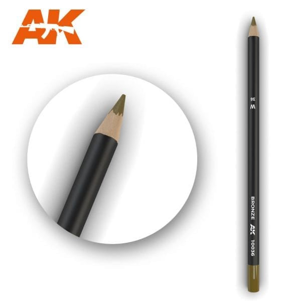 AK Interactive Weathering Pencils - Bronze - Good Games