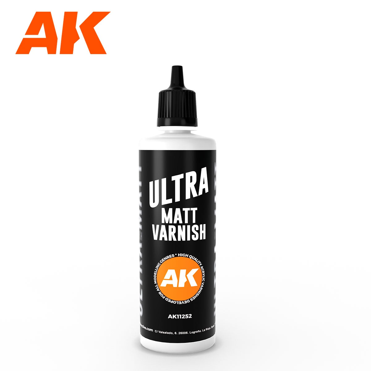 AK Interactive 3Gen Varnish Ultra Matt Varnish 100ml - Good Games