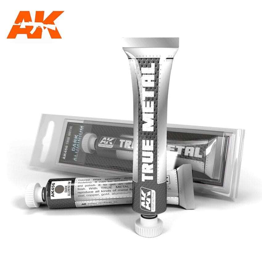 AK Interactive Metallics - True Metal Dark Aluminium 30ml - Good Games