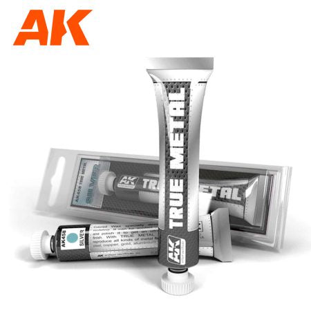 AK Interactive Metallics - True Metal Silver 30ml - Good Games
