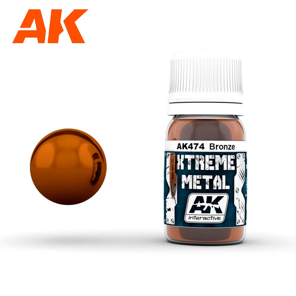 AK Interactive Metallics - Xtreme Metal Bronze 30ml - Good Games