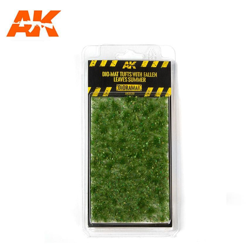 AK Interactive Vegetation - Dio-Mat Tufts with Fallen Leaves Summer - Good Games