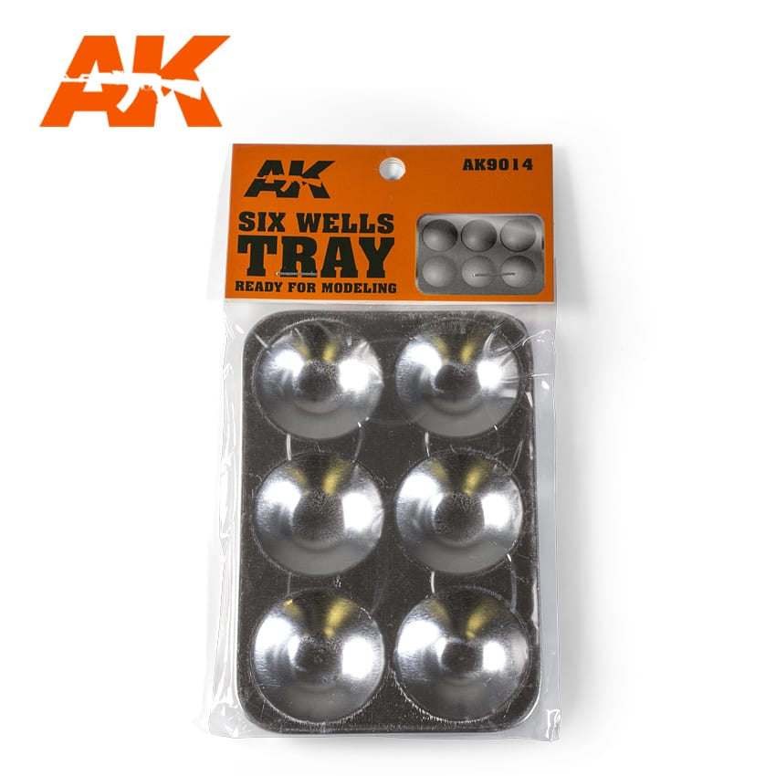 AK Interactive Complements Six Wells Tray - Good Games