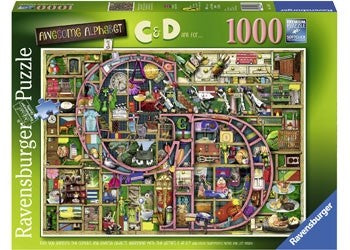 Ravensburger - Awesome Alphabet C&D - 1000 Piece Jigsaw - Good Games