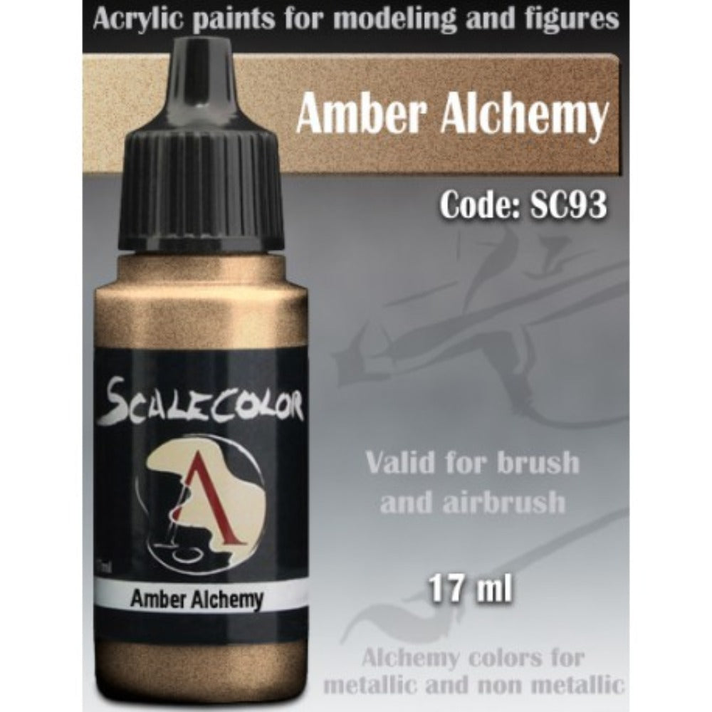 Scale 75 - Scalecolor Amber Alchemy (17 ml) SC-93 Acrylic Paint - Good Games