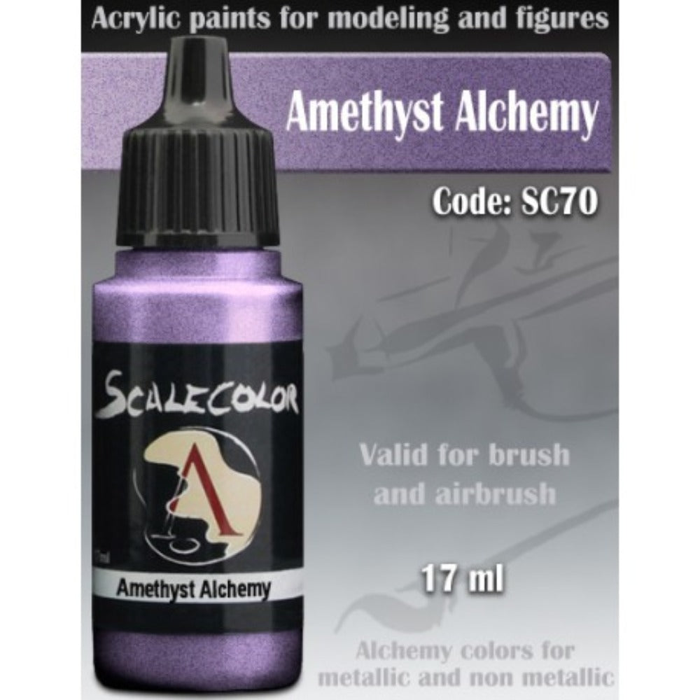 Scale 75 - Scalecolor Amethyst Alchemy (17 ml) SC-70 Acrylic Paint - Good Games