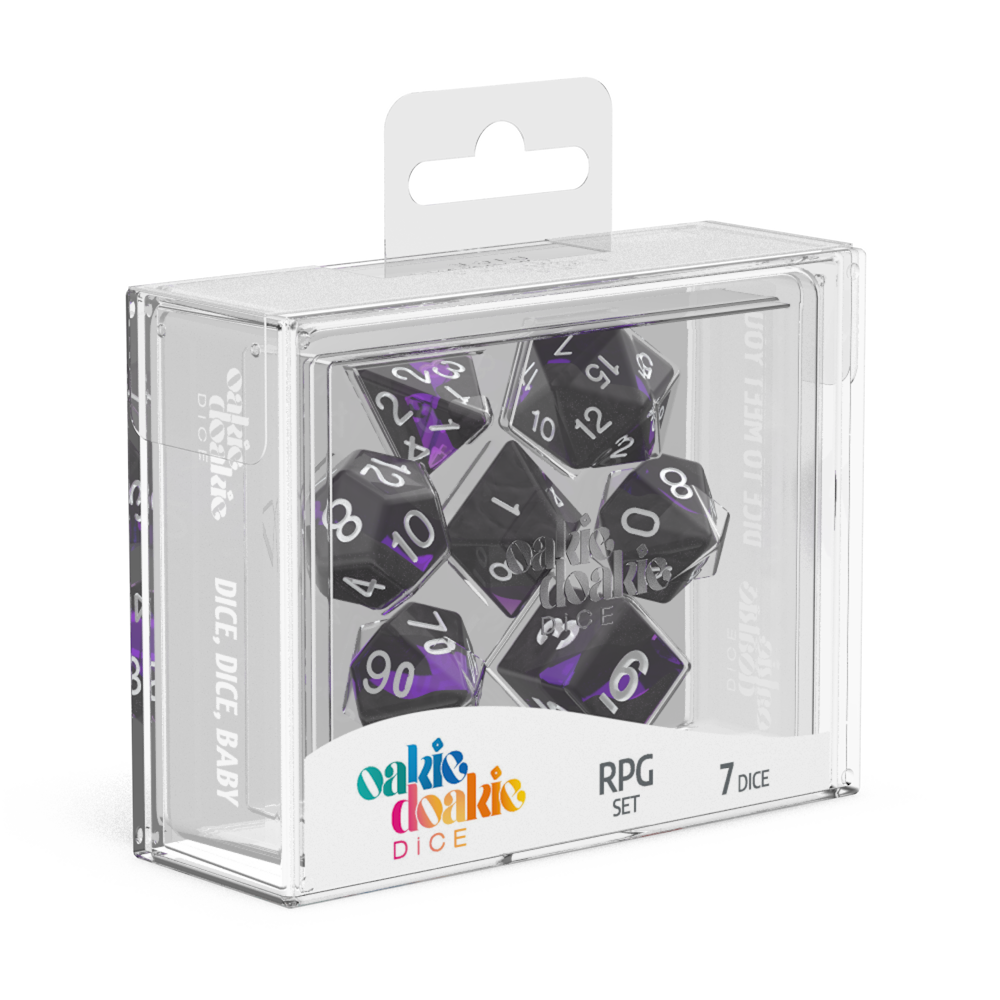 Oakie Doakie Dice - RPG Set Enclave Amethyst (7) - Good Games