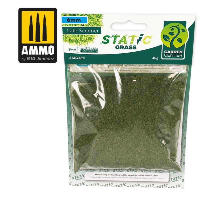 Ammo by MIG Dioramas - Static Grass - Late Summer - 6mm - Good Games