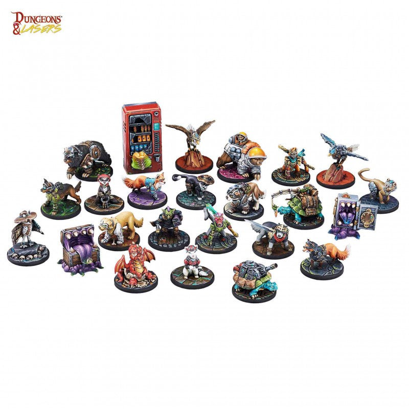 Dungeons & Lasers Miniatures: Animal Companions - Good Games