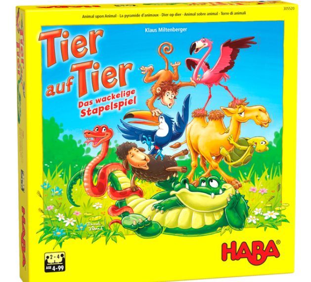 Animal Upon Animal - Tier auf Tier Das wackelige Stapelspiel - Good Games