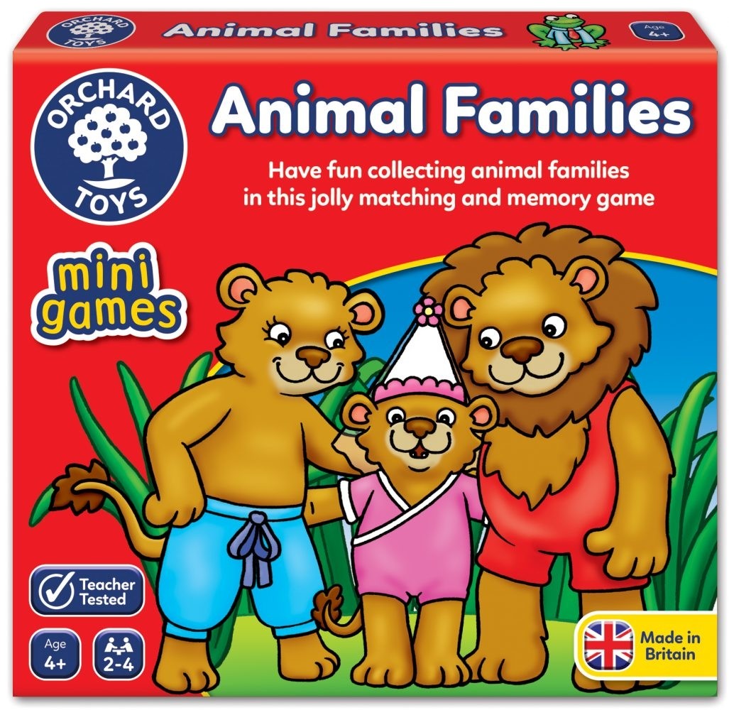 Animal Families Orchard Toys - Good Games