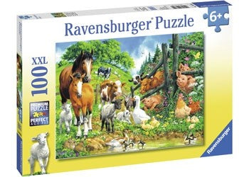 Ravensburger - Animal Get Together - 100 Piece Jigsaw