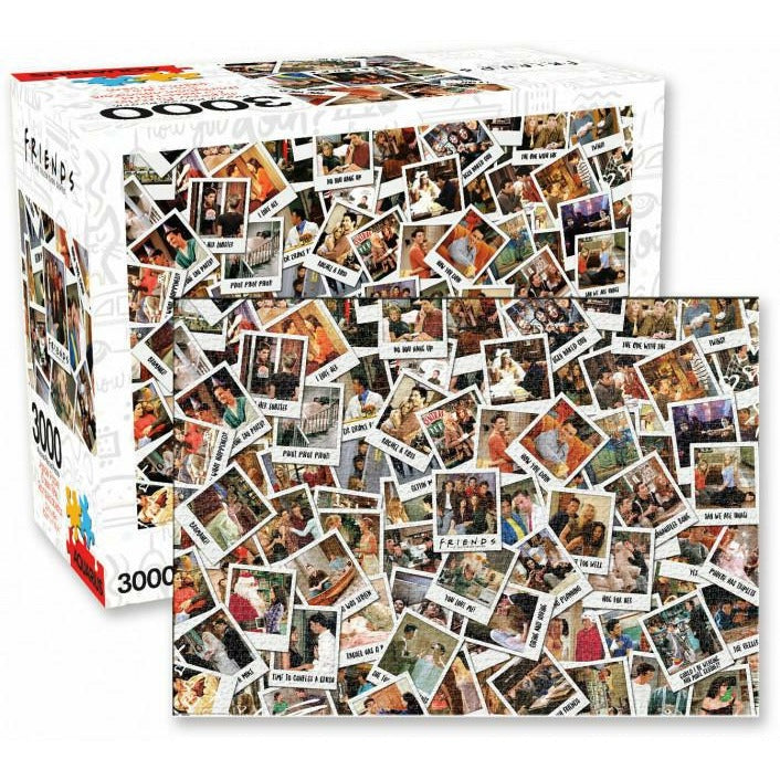 Aquarius - Friends Collage 3000 Piece Jigsaw - Good Games