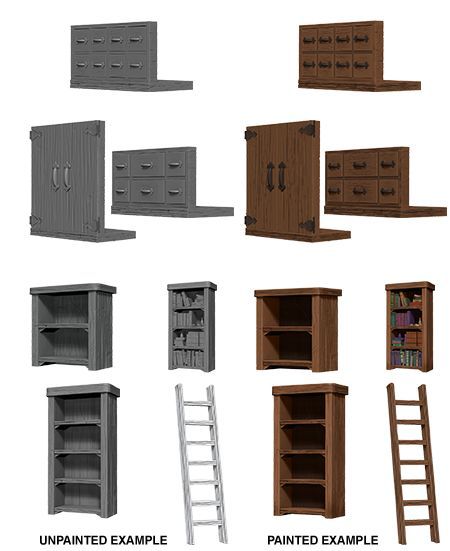 Pathfinder Deep Cuts Unpainted Miniatures Archivist Library