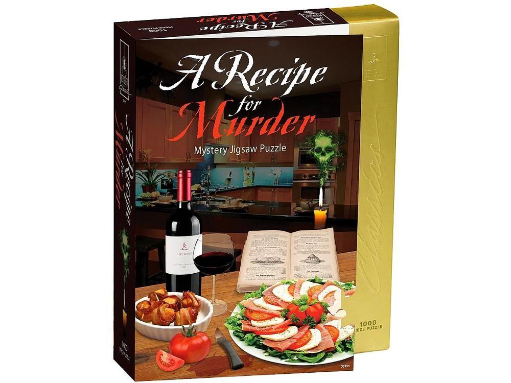 Bepuzzled A Recipe For Murder 1000 Piece Mystery Jigsaw Puzzle - Good Games