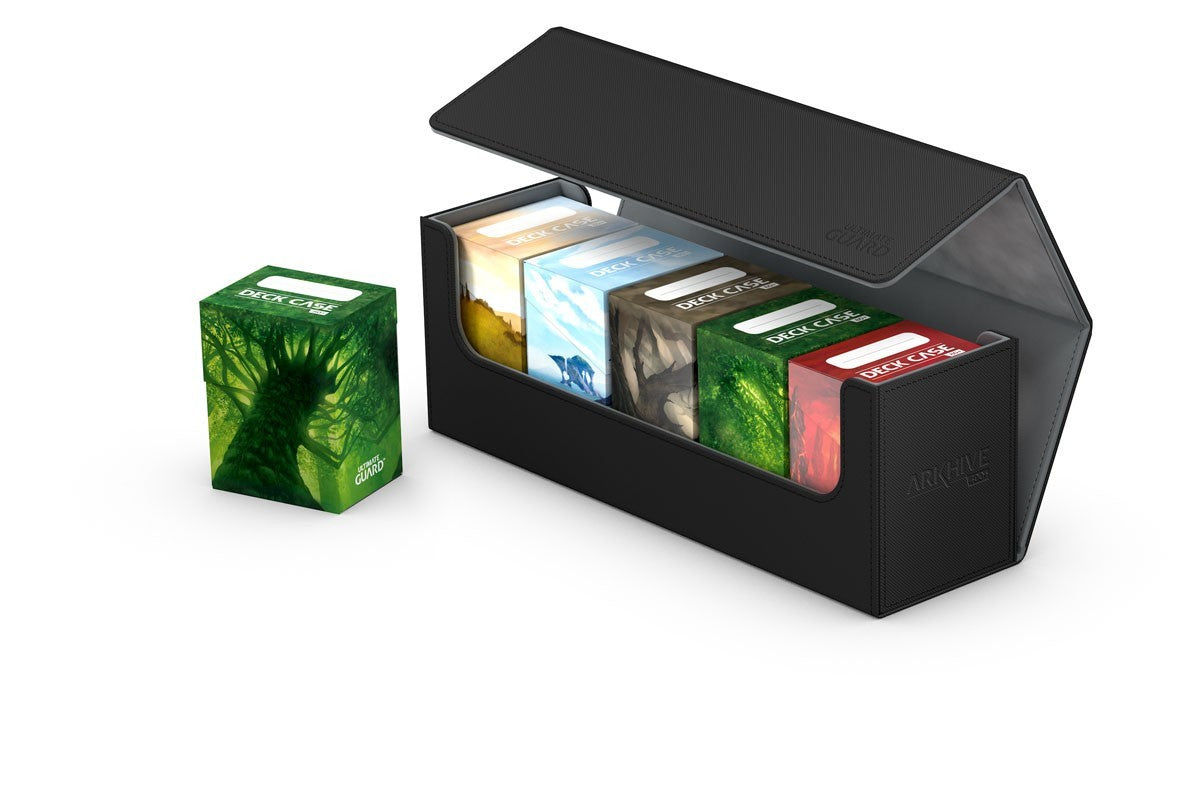 Ultimate Guard - Arkhive Flip Case 400+ Standard Size Xenoskin Black - Good Games