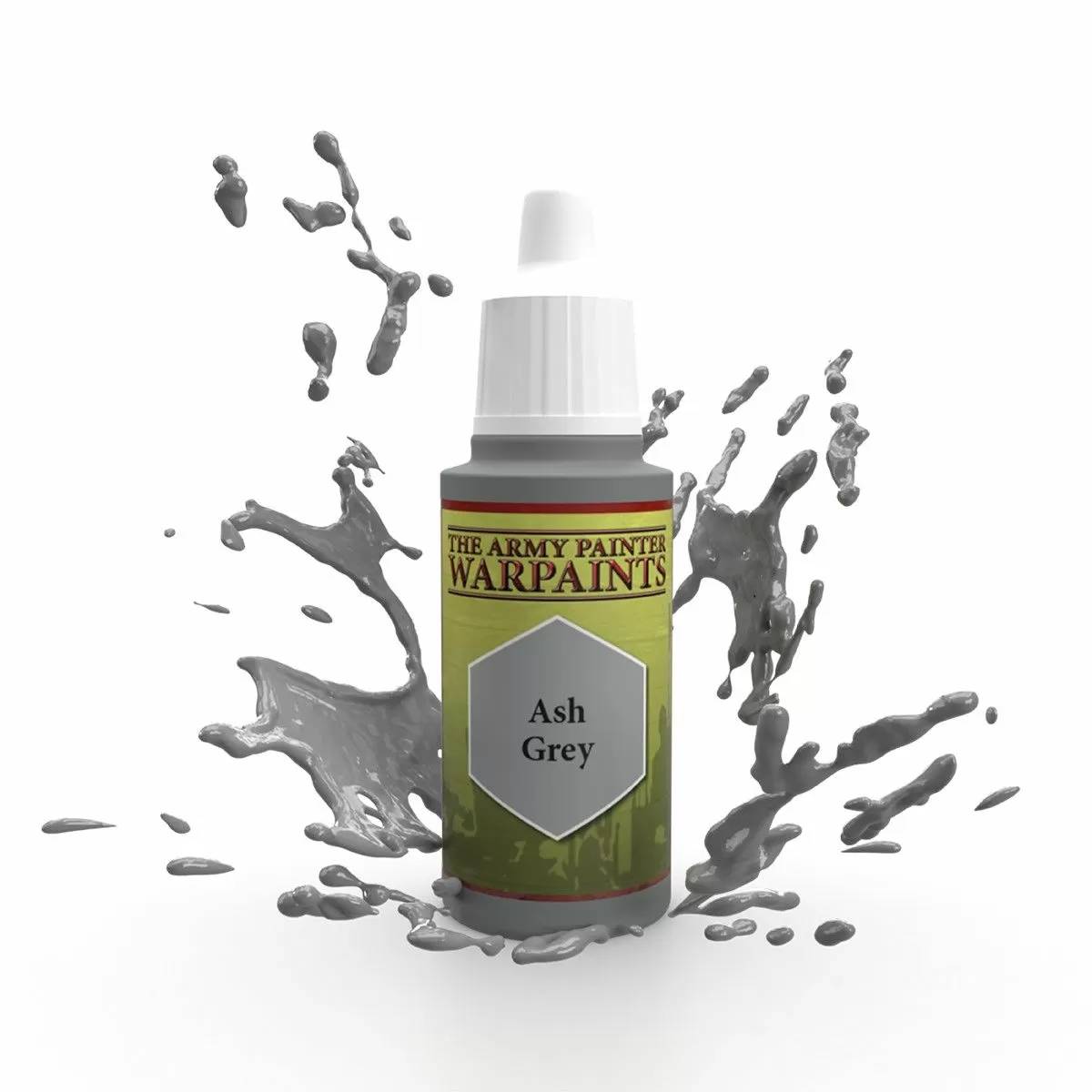 Army Painter Warpaints - Ash Grey Acrylic Paint 18ml - Good Games