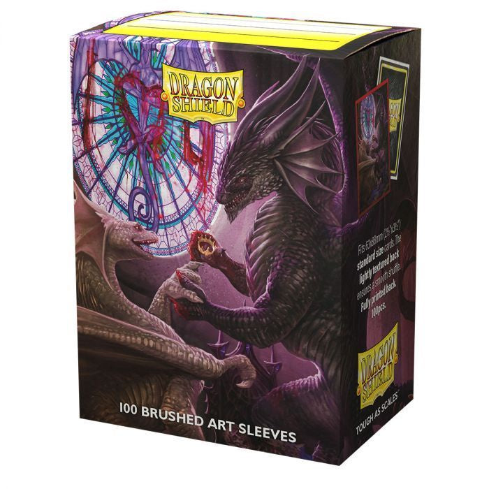 Dragon Shield - Brushed Art Valentine Dragons 2022 Standard Sleeves (100) - Good Games
