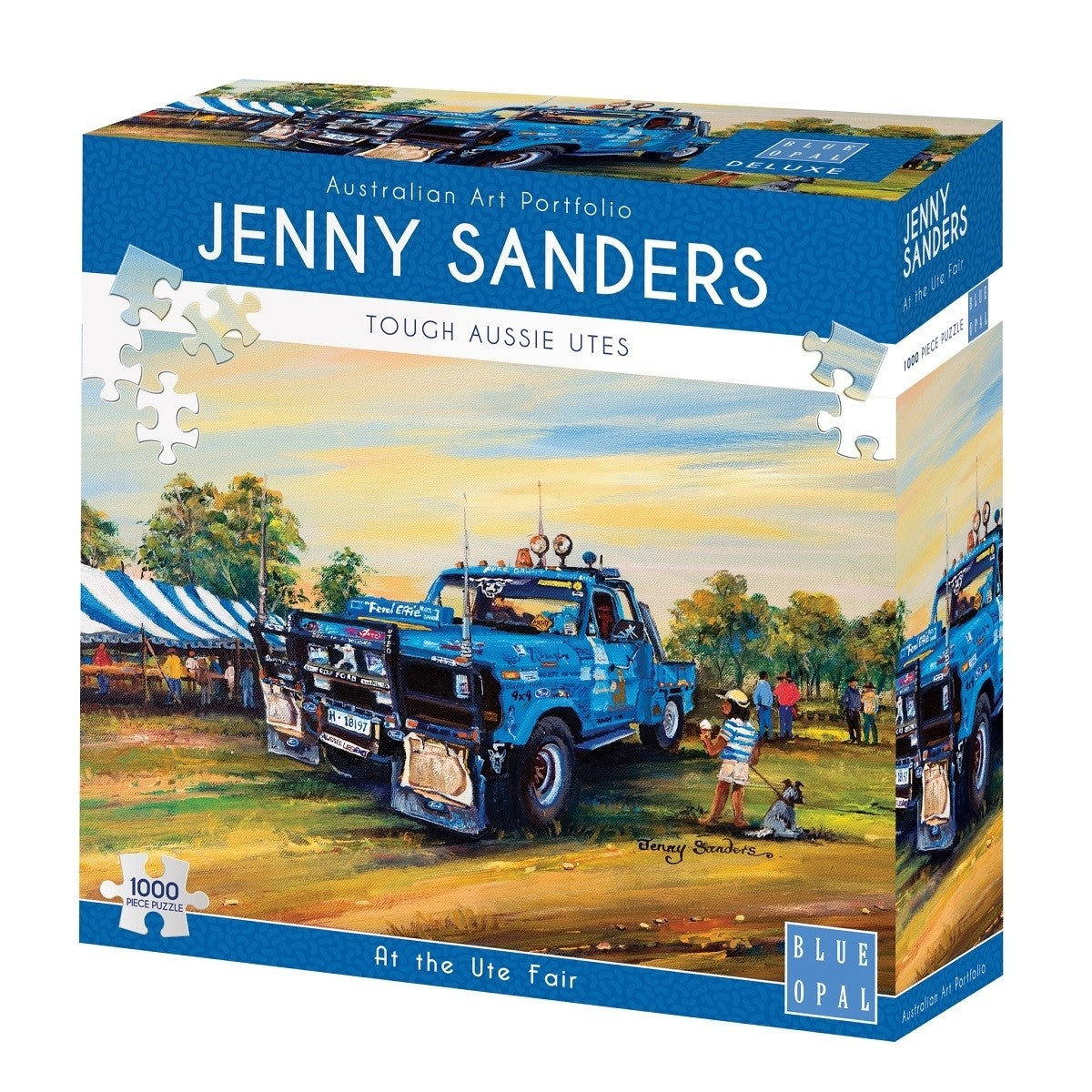 Blue Opal - At the Ute Fair 1000 Piece Jigsaw